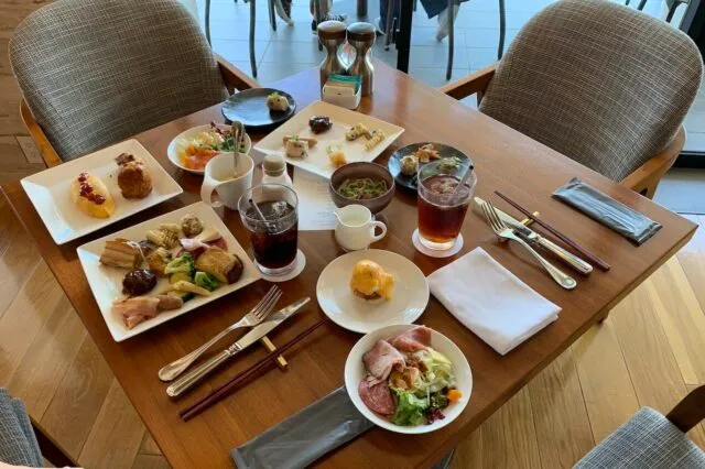 ハレクラニ沖縄の朝食ビュッフェ
